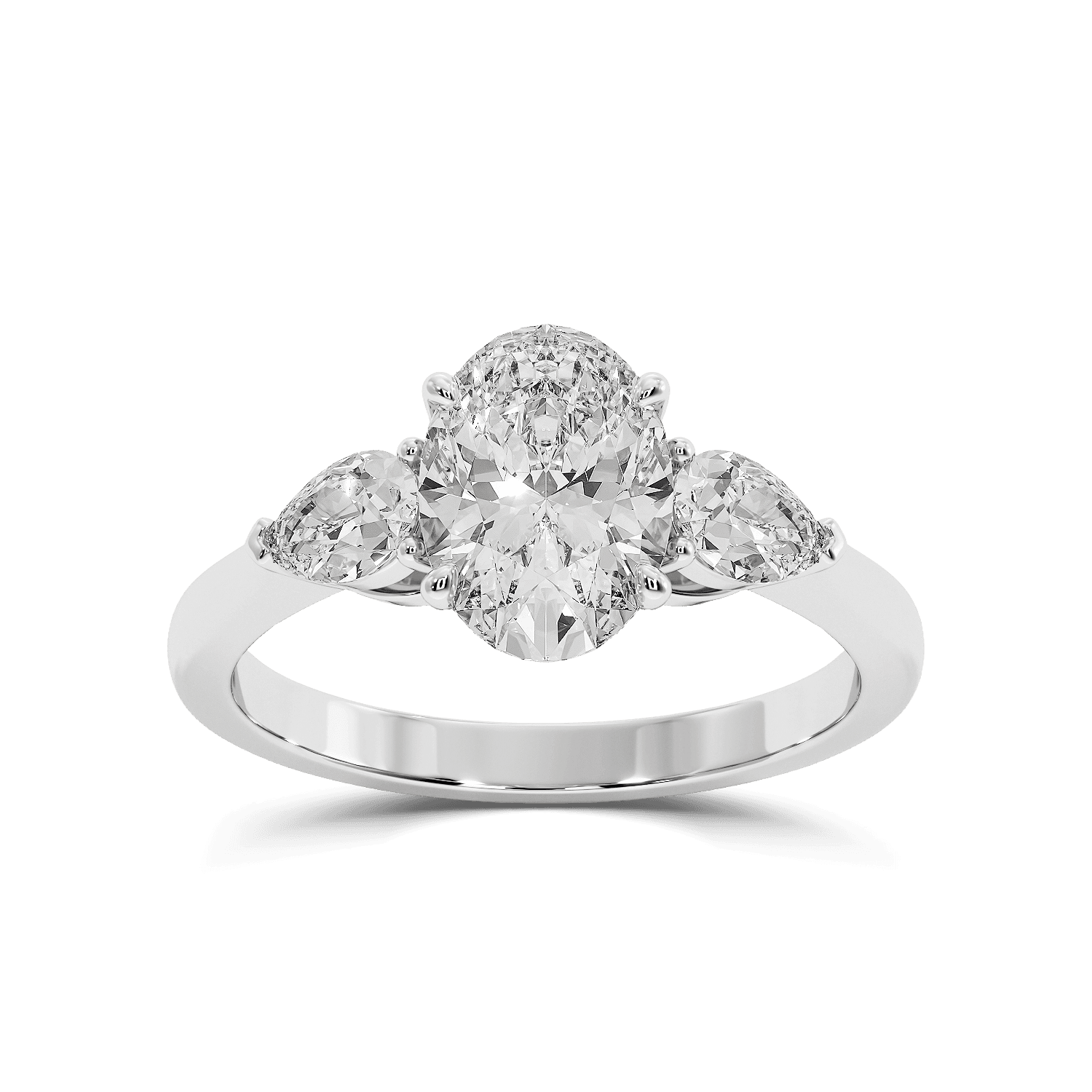 Sapphire and diamond ring mount